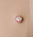 Пин металлический Пионовидная роза